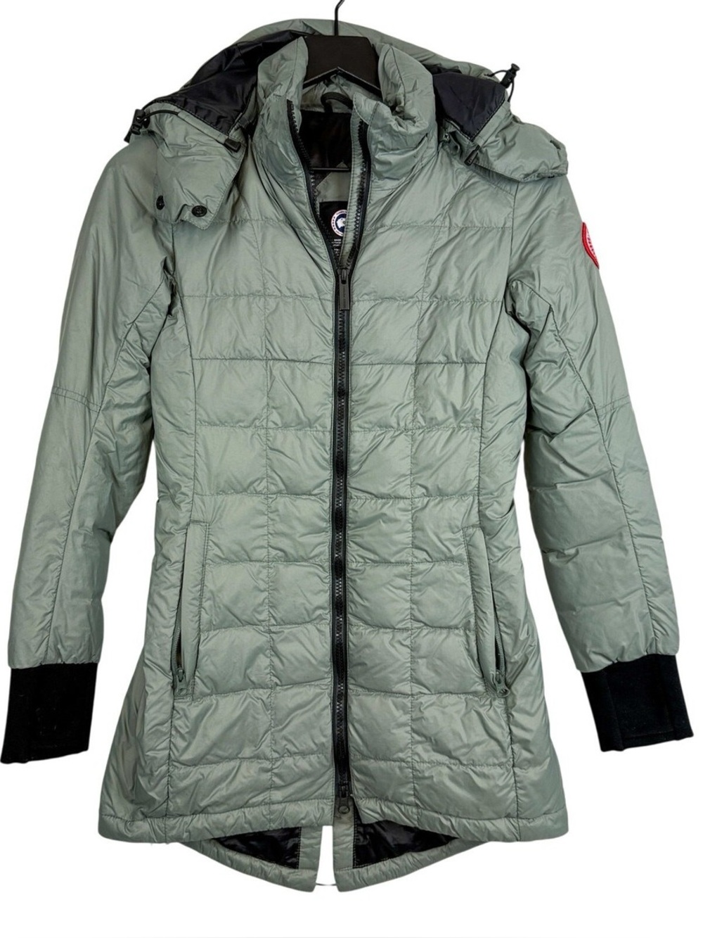 Canada Goose Women’s Sagebrush Green Quilted Parka Jacket